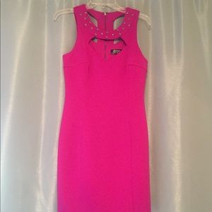 Guess party dress - fuchsia